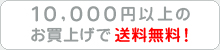 1万円以上お買上げで送料無料